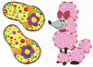 Using Variegated Threads in Applique