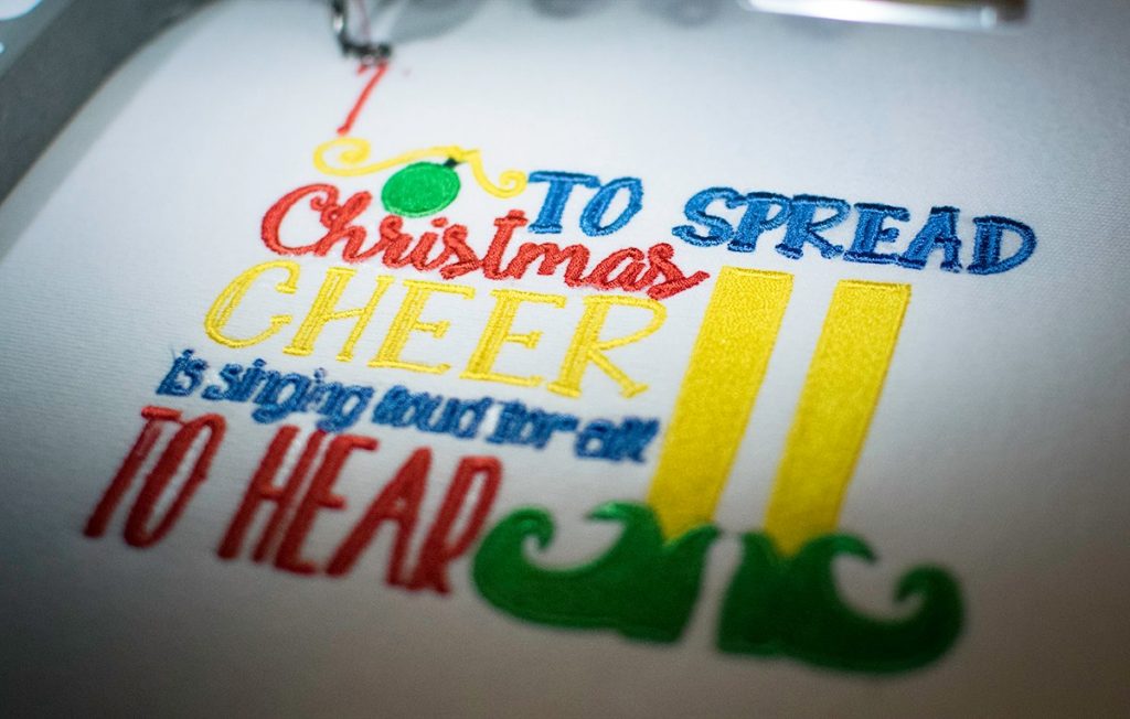 On Machine - New Christmas Word Art Set 4