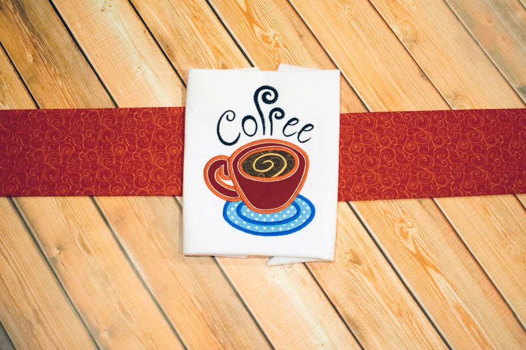 Coffee-Shop-Kitchen Embroidery