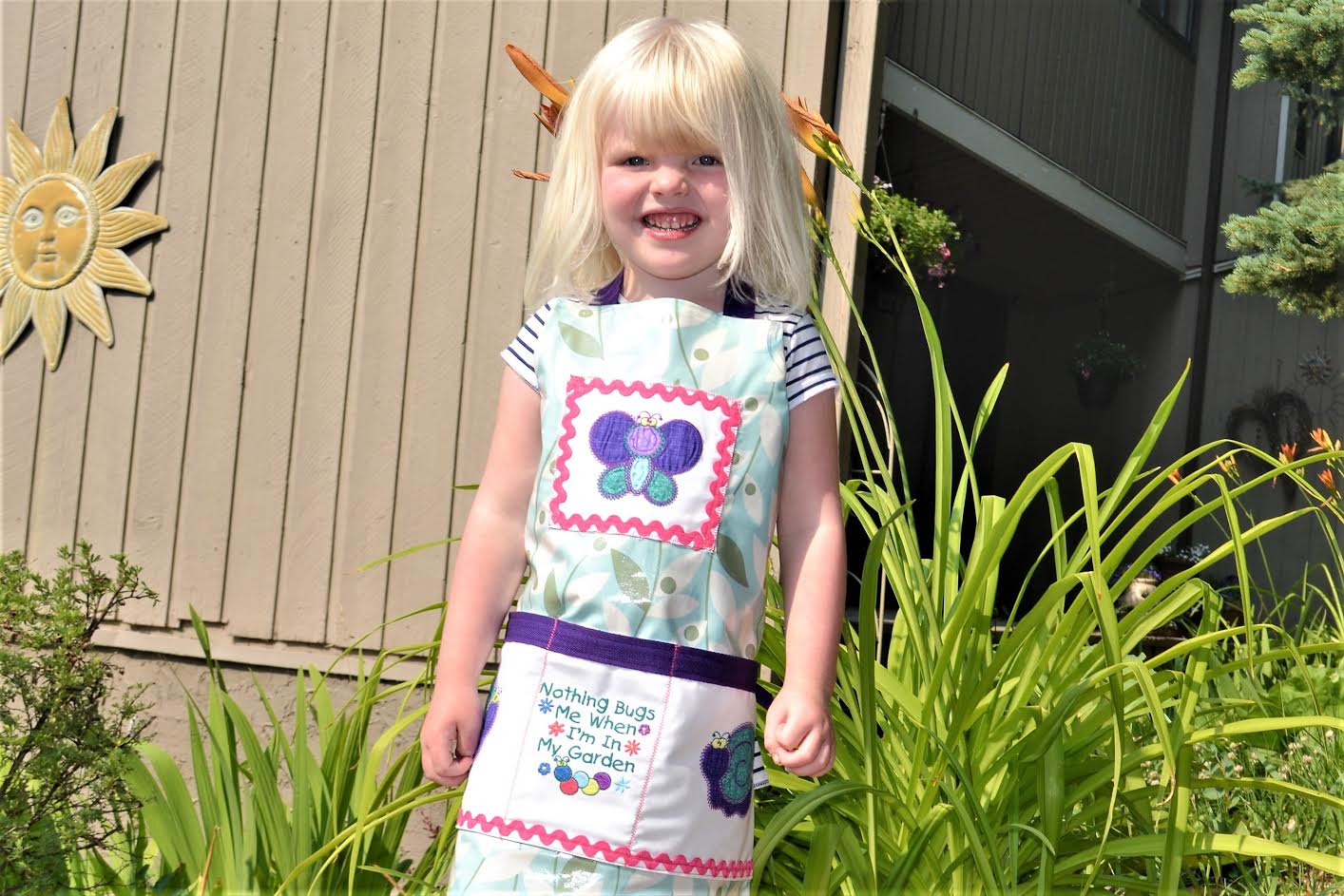 Project Tutorial - Bryn's "Don't Bug Me" Garden Apron