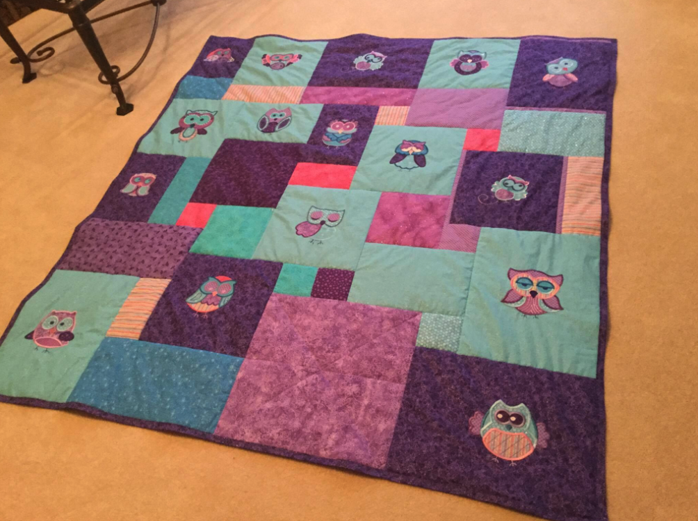 Customer Projects: A Hoot And A Half Applique Quilts