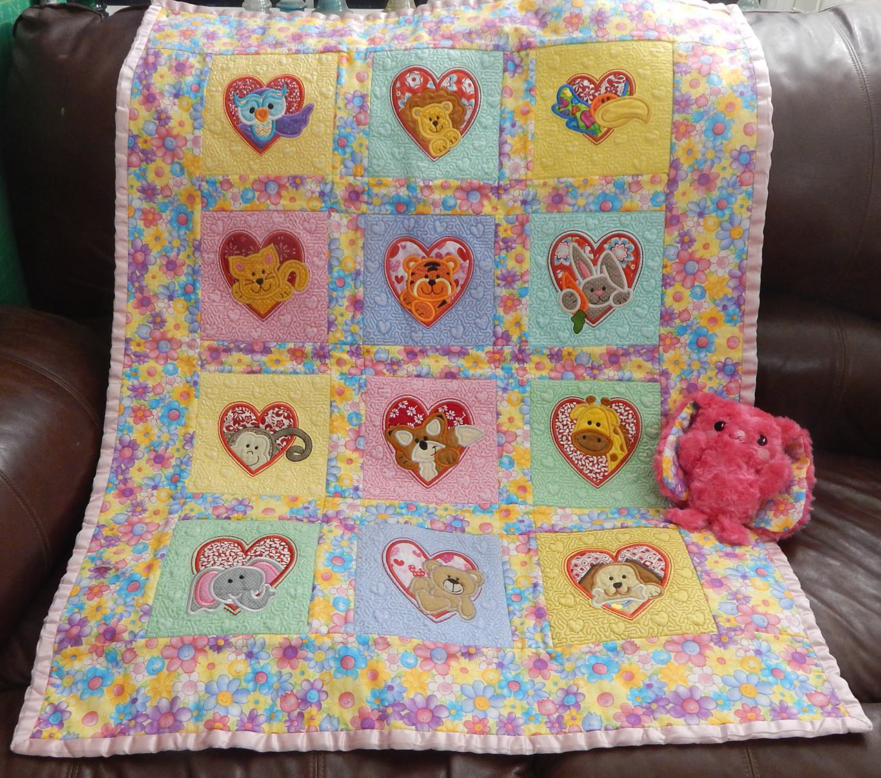 Customer Projects: Valentine Quilts