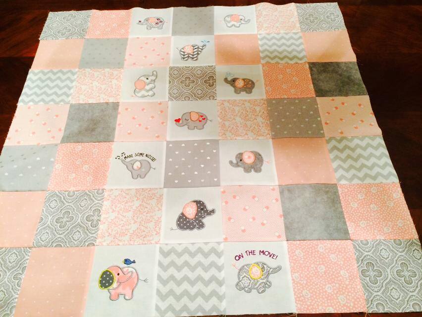 Customer Projects: Roly Poly Elephant Quilts