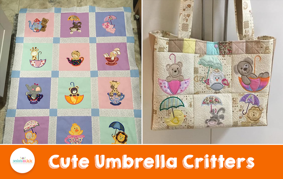 Customer Projects: Cute Umbrella Critters