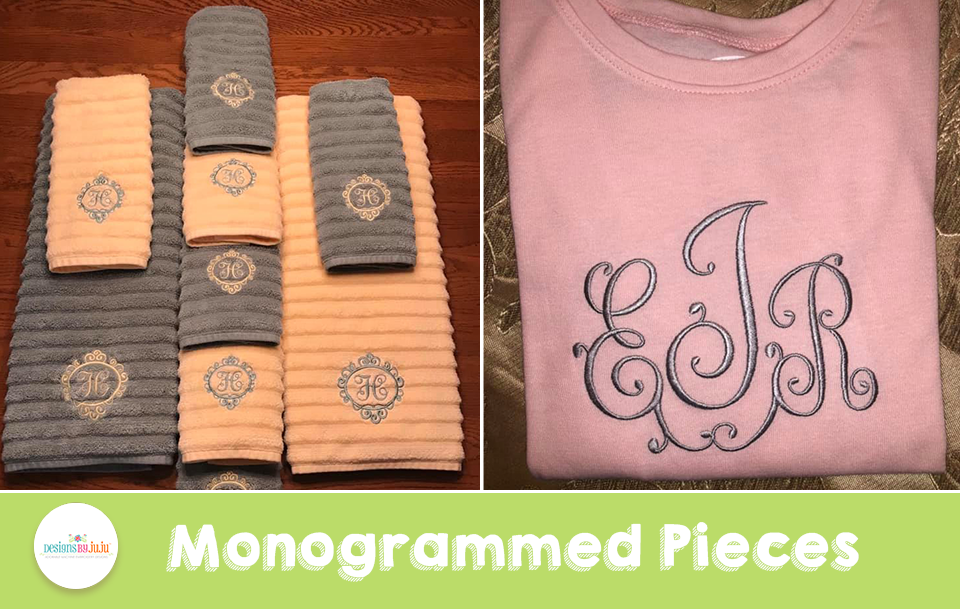 Customer Projects: Monogrammed Pieces