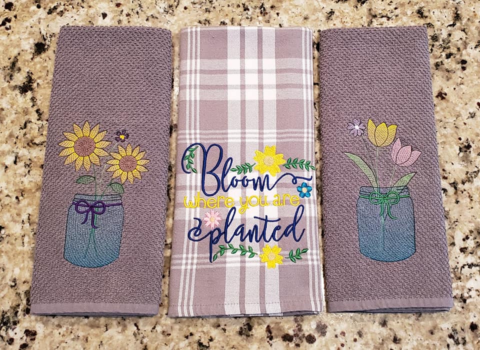 Beach Sayings Kitchen Towels