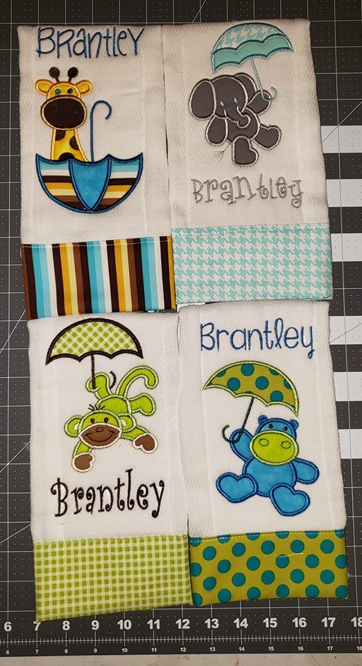 Customer Projects: Cute Umbrella Critters | Designs By JuJu Embroidery ...