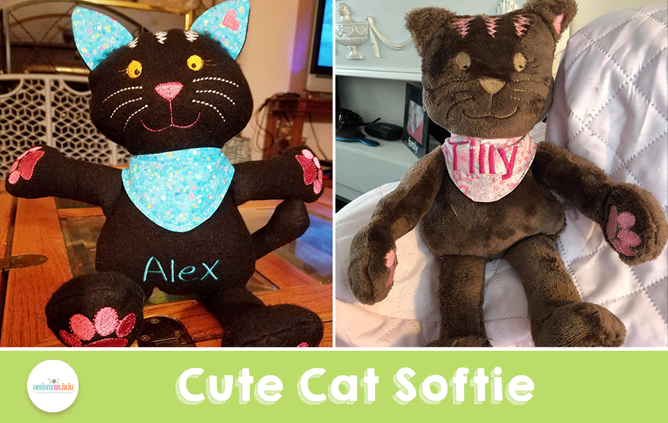 Customer Projects: Cute Cat Softie