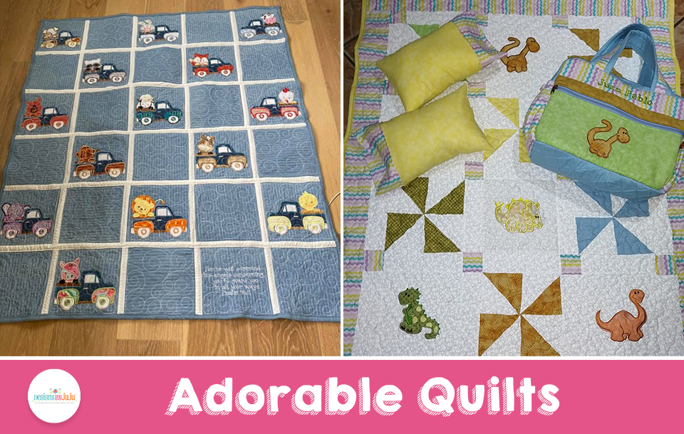 Customer Projects: Adorable Quilts