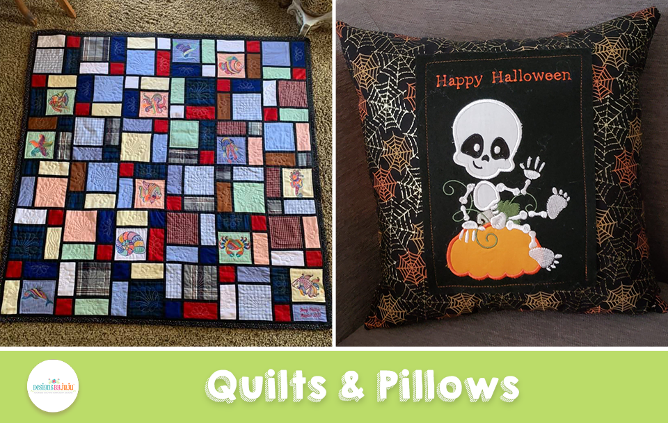 Customer Projects: Quilts & Pillows