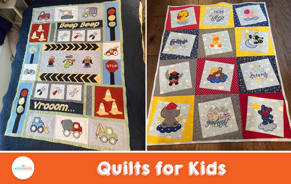 Customer Projects: Quilts for Kids