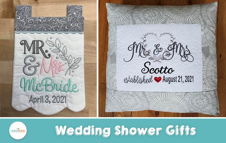 Customer Projects: Wedding Shower Gifts