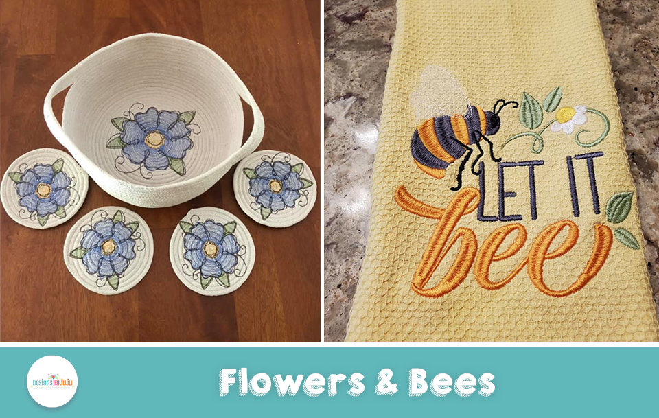 Customer Projects: Flowers & Bees