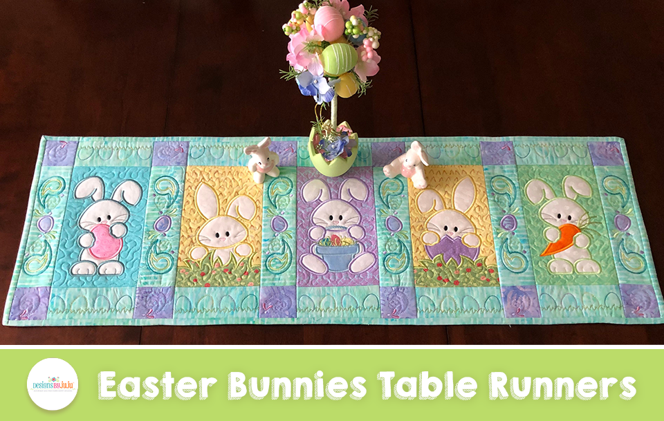 Customer Projects: Easter Bunnies Table Runner