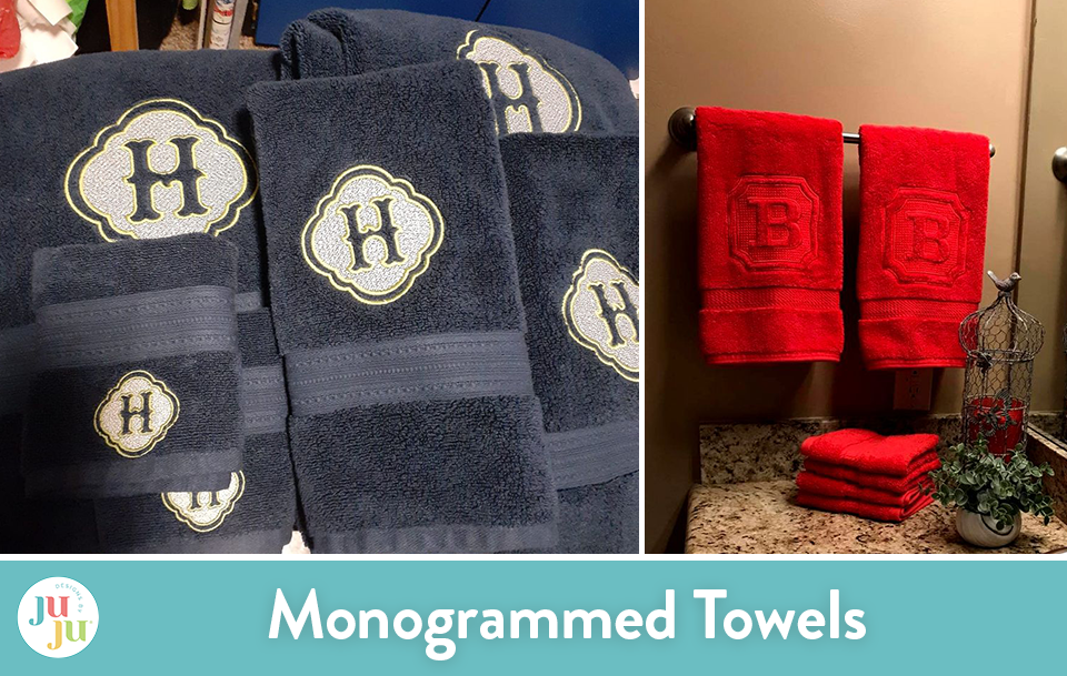 Customer Projects: Monogrammed Towels