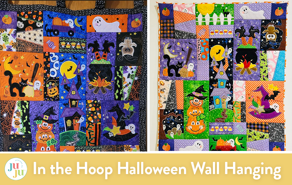 Customer Projects: In The Hoop Halloween Wall Hanging