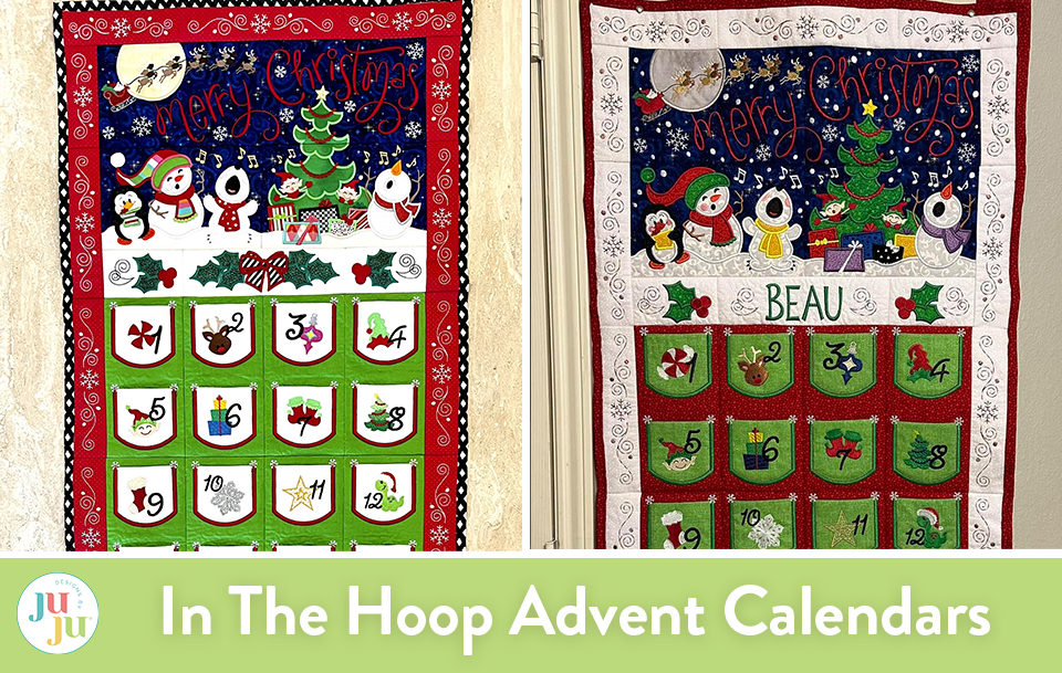 Customer Projects: In The Hoop Advent Calendars
