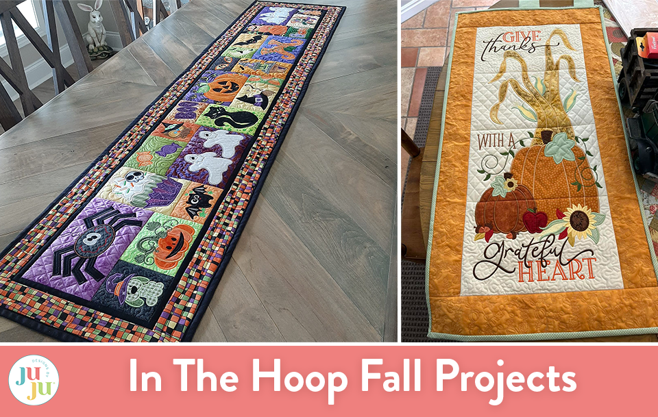 Customer Projects: In The Hoop Fall Projects