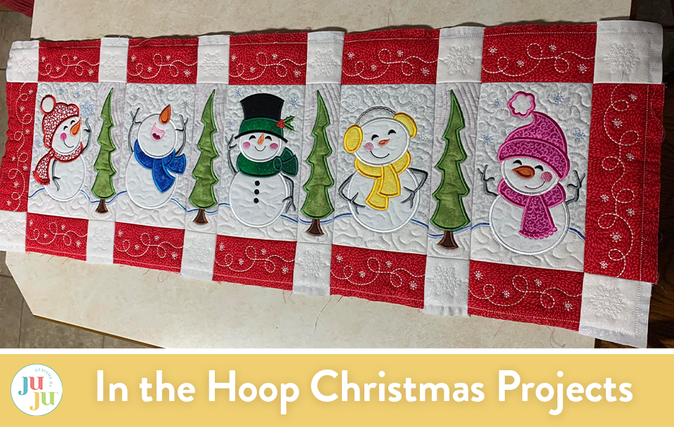 Customer Projects: In The Hoop Christmas Projects