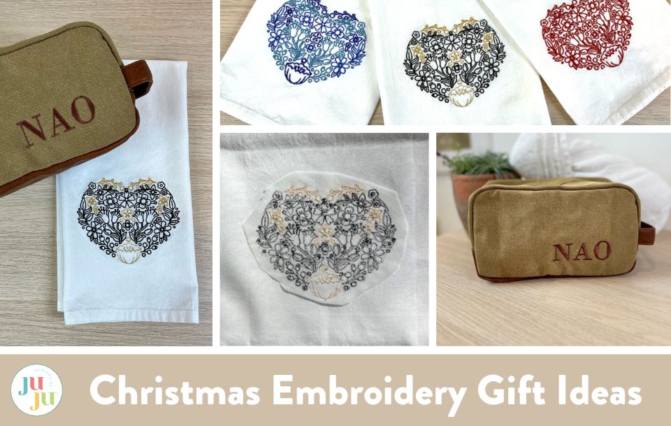 Christmas Embroidery Gift Ideas
