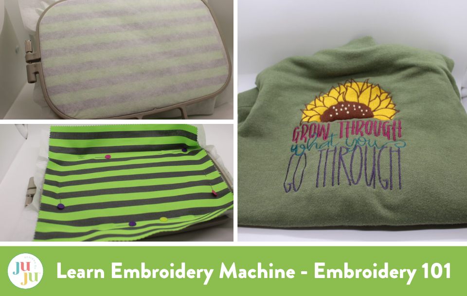 Learn Machine Embroidery - Embroidery 101