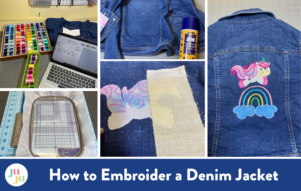 How to Embroider a Denim Jacket