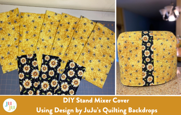 Quilting Backdrops:  Make a DIY Stand Mixer Cover