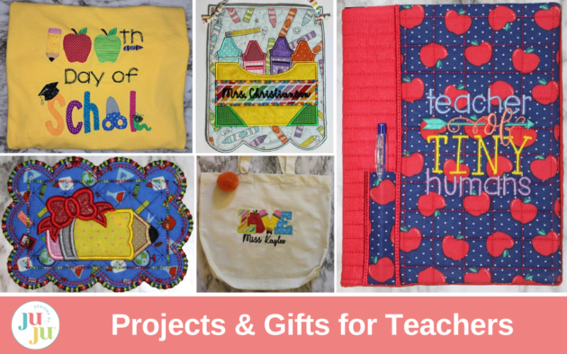 Embroidery in the Classroom:  Projects & Gifts for Teachers