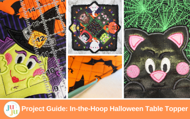 Project Guide: In-the-Hoop Halloween Table Topper