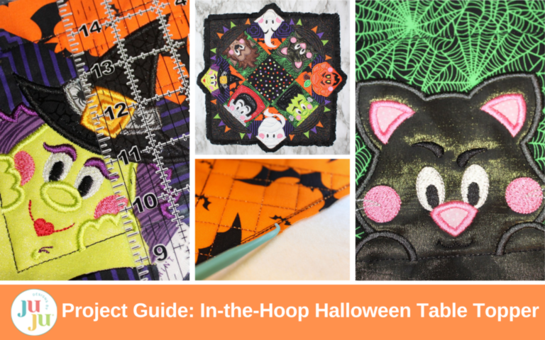 Project Guide: In-the-Hoop Halloween Table Topper