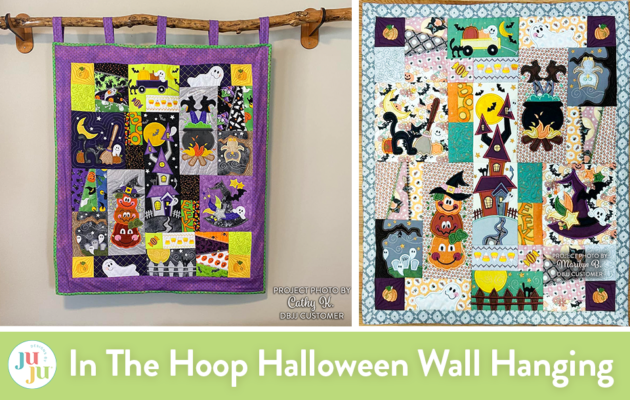 Customer Projects: In The Hoop Halloween Wall Hangings