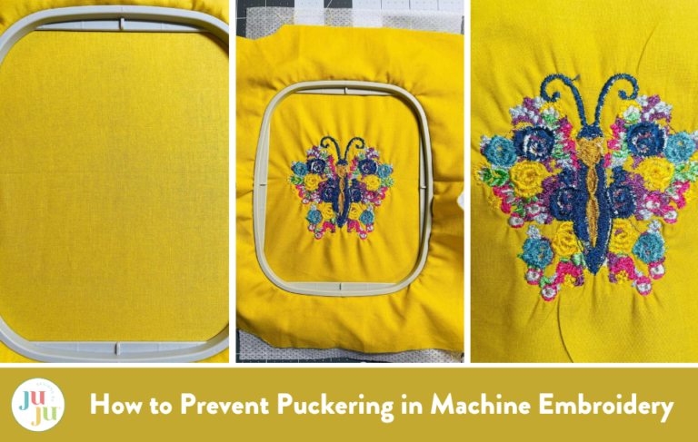 How to Prevent Puckering in Machine Embroidery