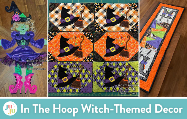 Customer Projects: In The Hoop Witch-Themed Decor