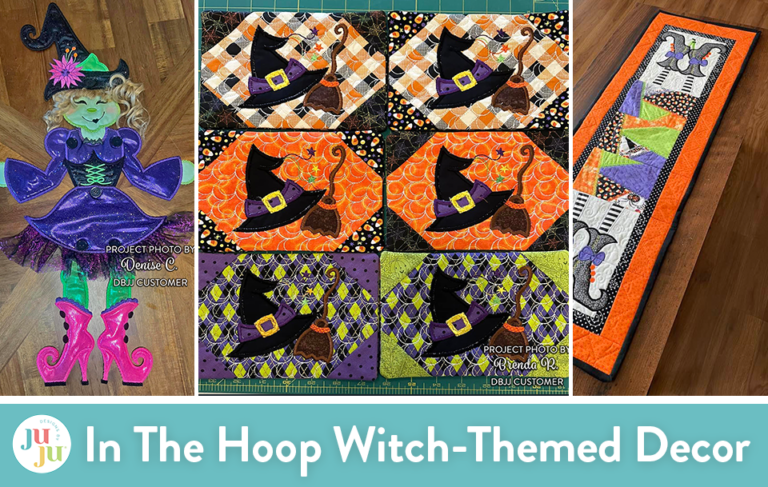 Customer Projects: In The Hoop Witch-Themed Decor
