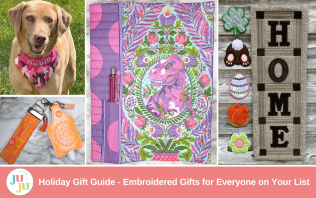 Holiday Gift Guide - Embroidered Gifts for Everyone on Your List