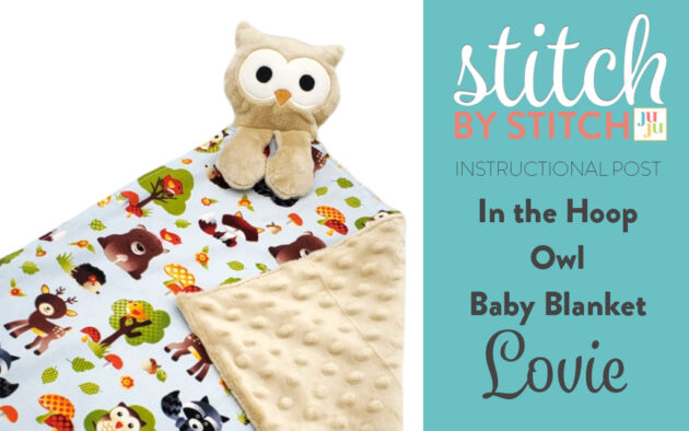 ITH Owl Baby Blanket Lovie
